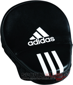 Focus Mitt 10" leather slim & curved (ADIBAC012)