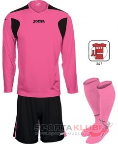 LIGA L/S FLURO SET PINK-BLACK (1172.99.003)