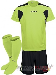 LIGA S/S FLURO SET GREEN-BLACK (1172.98.004)