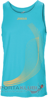 ELITE II SLEEVELESS SHIRT TURQUOISE-GOLD (1101.22.1031)