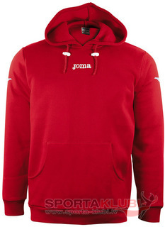 SUDADERA CAPUCHA COMBI COTTON ROJO (6017.10.60)