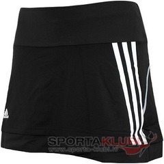 Svārki T8 Skort W BLACK/SILVER (507725)