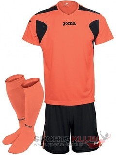 SET LIGA FLUOR CORA-NGR JERSEY M/C+SHORT+SOCK (1172.98.002)