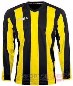 PISA 10 L/S SHIRT BLACK-YELLOW (1165.99.012)