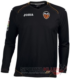 CAMISETA PORTERO VALENCIA M/L NEGRO (VA.102012.11)