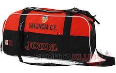 VALENCIA SPORT BAG BLACK-ORANGE (VA.515011.11)