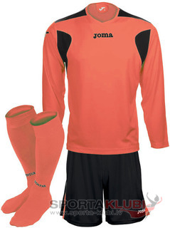 SET LIGA FLUOR COR-NGR JERSEY M/L+SHORT+SOCK (1172.99.002)