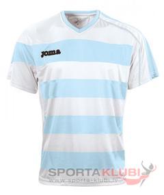 CAMISETA EUROPA M/CORTA CELESTE-BLANCO (1160.98.004)