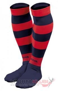 ZEBRA FOOTBALL SOCKS (PACK 5) NAVY-RED (ZEBRA 111)