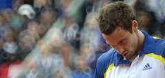 «French Open»: Gulbis pret Monfisu 7-6 (7:5), 4-6, 6-7 (4:7) un 2-5, rit 4. sets