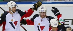 KHL trešdienas spēļu rezultāti