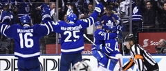 «Maple Leafs» hokejisti izvirzās vadībā sērijā pret «Capitals»