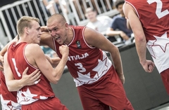 Latvijas 3x3 basketbola izlase sasniedz Eiropas kausa finālu