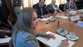 Kalniete aicinājusi nepieļaut Putina preses sekretāra meitas darbu Eiropas Parlamentā