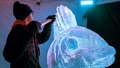 Jelgavā dots starts 25. Starptautiskajam ledus skulptūru festivālam