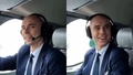 VIDEO ⟩ Ļaudis sajūsmina Dona sniegtais priekšnesums lidmašīnā