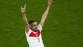 UEFA izmeklēs Turcijas spēlētāja Demirala žestus pēc gūtajiem vārtiem