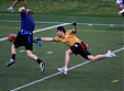 Saldū spēlēs "flag football"