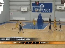 Video: SLJBL U19: "Spars" pārliecinoši uzvar "Liepāju"