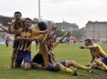 Foto: FK Ventspils futbolisti iegūst Latvijas kausu