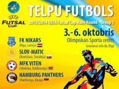 "Nikars" uzņems "UEFA Futsal Cup"