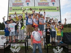 81 dalībnieks, Eiropas čempions un jauna b/v ekipāža – Mini motokrosa 3.posms