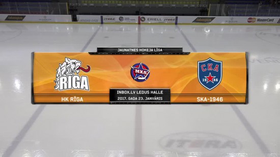 Video: Jaunatnes hokeja līga: HK Rīga - SKA-1946. Spēles ieraksts