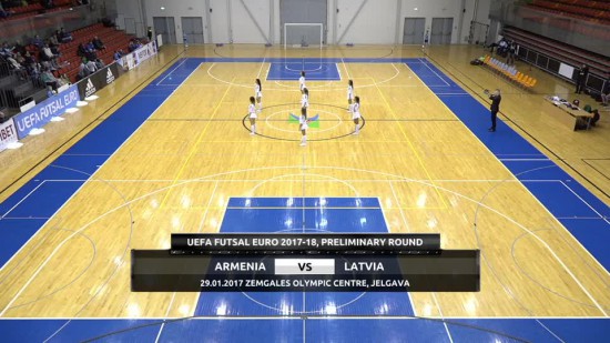 Video: EČ kvalifikācija telpu futbolā: Armēnija - Latvija. Spēles ieraksts
