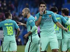 Skaistā spēlē "Barcelona" divi perfekti vārti un smaga uzvara Madridē