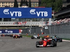 Krievijas F1 posmā reģistrēta tikai viena apdzīšana