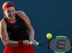 Ostapenko: "Zināju, ka Kvitova uzbruks manai otrajai servei, un biju gatava"