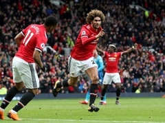 Fellaini kompensācijas laikā izrauj "United" uzvaru pār "Arsenal"