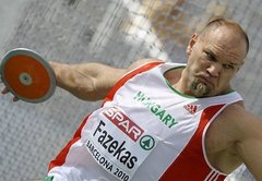 Ungāru diska metējs Fazekašs pirms Olimpiādes pieķerts dopinga lietošanā