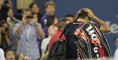 Federers negaidīti zaudē Berdiham un neiekļūst U.S. Open pusfinālā