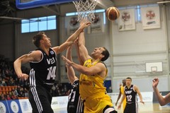 BK Ventspils LBL spēlē negaidīti uzveic čempionus VEF Rīga