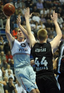 Bertāna 14 punkti palīdz Partizan uzveikt Blūma pārstāvēto Lietuvos Rytas