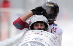 Bobslejs aiz kadra. PK posms Latvijas bobslejistu acīm