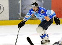 Ozolnieki/Monarch aizsargs Bogdanovs atzīts par Latvijas hokeja čempionāta vērtīgāko spēlētāju oktobrī