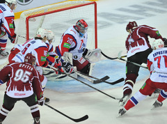 Rīgas Dinamo - Jaroslavļas Lokomotiv 1:1 (rit 2.periods)