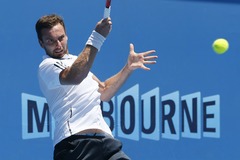 Australian Open. 2.kārta. Kverijs - Gulbis 6-2, 6-3, 5-3 (rit 3.sets)