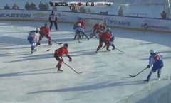 VIDEO: Arī Krievijas hokejā sava Ziemas klasika