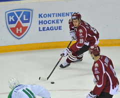 Miķelis Rēdlihs - KHL nedēļas labākais uzbrucējs