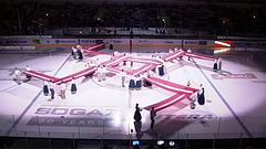 KHL izvērtēs svētku ceremoniju pirms «Dinamo» mača