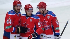 KHL čempionāta ceturtdienas spēļu rezultāti