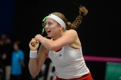 Ostapenko izcīna uzvaru un izvirza Latviju vadībā duelī pret Krieviju