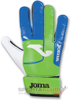 GUANTES PORTERO CALCIO-13 VERDE FLUOR-AZUL (CALCIO13.001)