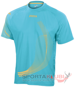 CAMISETA ELITE II TURQUESA-ORO M/C (1101.22.1021)