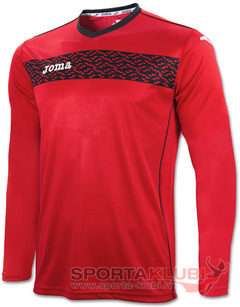 CAMISETA LIGA II ROJO-NEGRO M/L (1209.99.008)