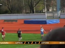 Video: Latvija piedzīvo smagu zaudējumu pret Lietuvu
