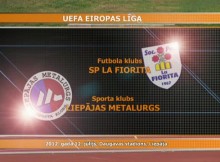 Video: UEFA Eiropas līgas spēle: Liepājas metalurgs- La Fiorita